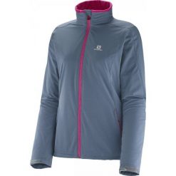 Salomon Kurtka Biegowa Nova Softshell Jacket W Bleu Gris S. Szare kurtki damskie marki Salomon, s, z softshellu. W wyprzedaży za 369,00 zł.