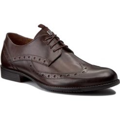Półbuty LASOCKI FOR MEN - MB01-MARS-02 Brązowy. Brązowe buty wizytowe męskie Lasocki For Men, ze skóry. Za 199,99 zł.