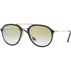 Ray-Ban - Okulary RB4253. Czarne okulary przeciwsłoneczne damskie marki Ray-Ban, okrągłe. W wyprzedaży za 479,90 zł.