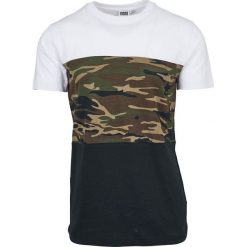 Urban Classics Color Block Tee T-Shirt woodlands/czarny. Czarne koszulki męskie marki Urban Classics, l, bez wzorów, bez kołnierzyka. Za 62,90 zł.