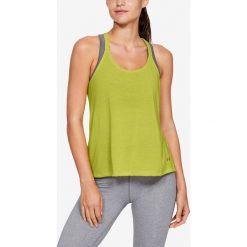Under Armour Whisperlight Podkoszulek Zielony Żółty. Żółte podkoszulki damskie Under Armour, xs, bez wzorów, z poliesteru, bez rękawów. Za 137,95 zł.