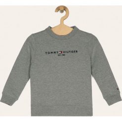 Tommy Hilfiger - Bluza dziecięca 98-176 cm. Szare bluzy chłopięce TOMMY HILFIGER, z aplikacjami, z bawełny, bez rękawów, bez kaptura. Za 229,90 zł.