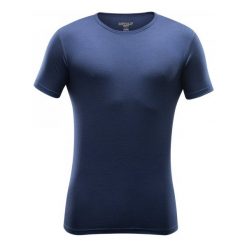 Koszulki sportowe męskie: Devold Koszulka Termoaktywna Z Krótkim Rękawem Breeze T-Shirt Mistral Xxl