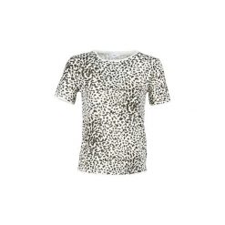 T-shirty z krótkim rękawem Suncoo MACHA. Białe t-shirty damskie Suncoo, m, bez wzorów, bez kołnierzyka. W wyprzedaży za 125,40 zł.