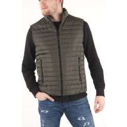 Geox Wilmer Kamizelka Zielony. Zielone płaszcze męskie Geox, na wiosnę, xl, bez wzorów, z materiału. Za 567,95 zł.