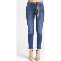 JEANSY SLIM FIT TWINSET. Niebieskie jeansy damskie Twinset. Za 377,40 zł.