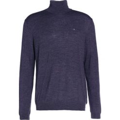 Calvin Klein SPIKE ROLLNECK Sweter gradino. Szare kardigany męskie marki Calvin Klein, m, z materiału. W wyprzedaży za 359,20 zł.