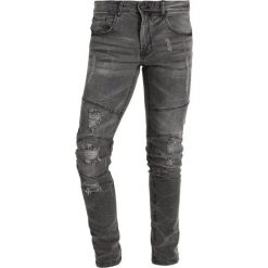 Spodnie męskie: Redefined Rebel STOCKHOLM WORKER Jeans Skinny Fit black/grey