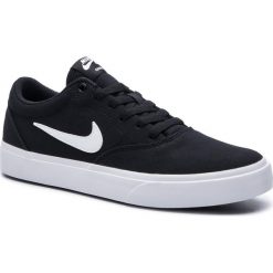 Buty NIKE - Sb Charge Slr CD6279 002 Black/White. Czarne sneakersy męskie Nike, ze skóry ekologicznej, bez zapięcia. Za 229,00 zł.