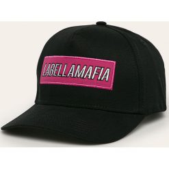 LaBellaMafia - Czapka. Czarne czapki damskie LABELLAMAFIA, bez wzorów, z bawełny. Za 149,90 zł.