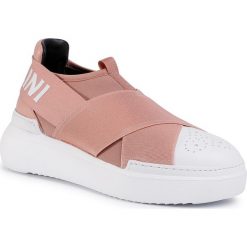 Sneakersy POLLINI - SA15094G0AT7060A Phar. Różowe półbuty damskie Pollini, ze skóry ekologicznej. W wyprzedaży za 529,00 zł.