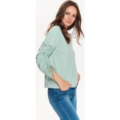 Bluzy damskie: BLUZA NIEROZPINANA DAMSKA GŁADKA