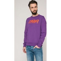 Diesel - Bluza. Czarne bluzy męskie marki Diesel, s, z nadrukiem, z bawełny, bez kaptura. W wyprzedaży za 269,90 zł.