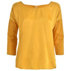 Deha Ladies T-Shirt Długość 3/4 Sleeve Top d73070 Curcuma Yellow (Rozmiar S). Żółte bluzki damskie marki Deha, s. W wyprzedaży za 122,00 zł.