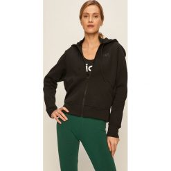 Adidas Performance - Bluza. Czarne bluzy damskie adidas Performance, s, bez wzorów, z bawełny, bez rękawów, z kapturem. Za 329,90 zł.