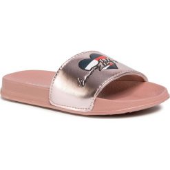 Klapki TOMMY HILFIGER - Heart Print Pool Slide T3A0-30677-0632 S Rose Gold 341. Różowe sandały dziewczęce TOMMY HILFIGER, ze skóry ekologicznej, bez zapięcia. W wyprzedaży za 119,00 zł.