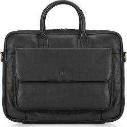 Torba na laptopa 87-4U-604-1. Czarne torby na laptopa Wittchen, w paski, klasyczne. Za 489,90 zł.