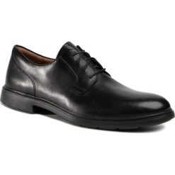 Półbuty CLARKS - Un Tailor Tie 261454417 Black. Czarne buty wizytowe męskie Clarks, ze skóry, bez zapięcia. Za 519,00 zł.