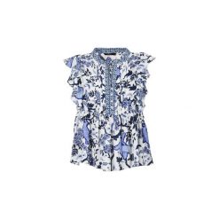Bluzki Desigual WUTALI. Niebieskie bluzki damskie Desigual, m. Za 244,30 zł.