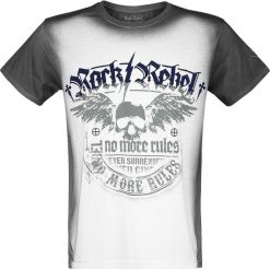 T-shirty męskie: Rock Rebel by EMP Rebel Soul T-Shirt czarny/biały