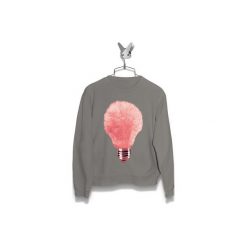 Bluza Różowa Żarówka Damska. Szare bluzy damskie Failfake, xs. Za 160,00 zł.