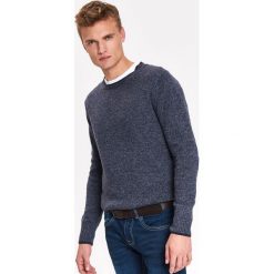 SWETER DŁUGI RĘKAW MĘSKI Z WEŁNĄ. Szare golfy męskie marki Top Secret, na zimę, xxl, z wełny. W wyprzedaży za 59,99 zł.