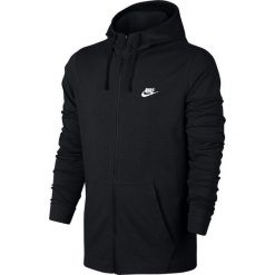 Nike - Bluza. Czarne bluzy męskie Nike, xl, bez wzorów, z bawełny, z kapturem, bez rękawów, z kapturem. Za 259,90 zł.