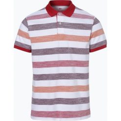 Nils Sundström - Męska koszulka polo, czerwony. Czerwone koszulki polo Nils Sundström, m, w paski. Za 49,95 zł.
