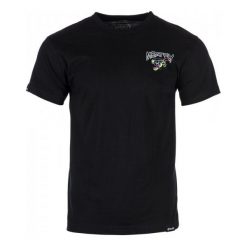 T-shirty męskie: Meatfly T-Shirt Męski Dragon Fist L Czarny