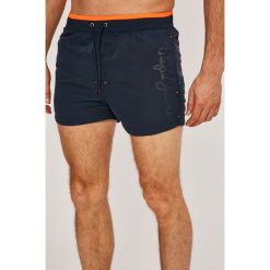 Pepe Jeans - Kąpielówki Elbe. Pomarańczowe kąpielówki męskie Pepe Jeans, m, z jeansu. W wyprzedaży za 159,90 zł.