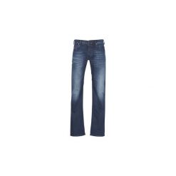 Jeansy bootcut Diesel ZATINY. Niebieskie jeansy męskie Diesel, m, bez wzorów. Za 454,30 zł.