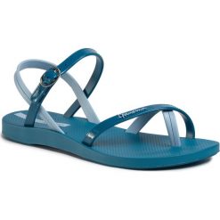 Sandały IPANEMA - Fashion Sand. VII Fem 82682 Blue/Blue 20764. Niebieskie klapki damskie Ipanema, bez wzorów, z tworzywa sztucznego, bez obcasa. W wyprzedaży za 79,00 zł.