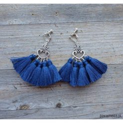 Biżuteria i zegarki: Boho Love -klipsy z chwostami