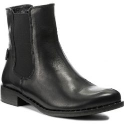 Sztyblety KARINO - 2250/076-P Czarny. Czarne buty zimowe damskie marki Karino, z materiału, na obcasie. W wyprzedaży za 239,00 zł.