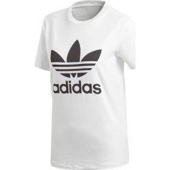 Koszulka adidas Trefoil (CV9889). Koszulki damskie Adidas, na co dzień, bez wzorów, z bawełny, bez kołnierzyka, z krótkim rękawem. Za 99,99 zł.