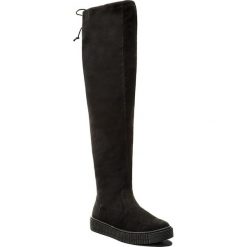 Muszkieterki MARCO TOZZI - 2-25625-29 Black 001. Czarne buty zimowe damskie marki Marco Tozzi, z materiału. W wyprzedaży za 219,00 zł.