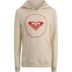 Roxy MOONISTHELIGHT Bluza z kapturem mottled grey. Szare bluzy chłopięce marki Roxy, z bawełny, z kapturem. W wyprzedaży za 134,10 zł.