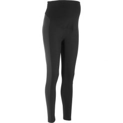Legginsy ciążowe bonprix czarny. Czarne legginsy ciążowe bonprix. Za 74,99 zł.