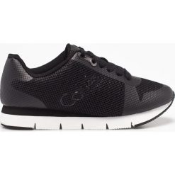Calvin Klein Jeans - Buty. Czarne buty sportowe damskie marki Calvin Klein Jeans, z jeansu, sportowe. W wyprzedaży za 319,90 zł.