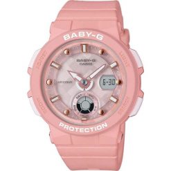 Zegarek Casio Zegarek damski Casio BGA-250-4AER. Różowe zegarki damskie marki CASIO. Za 327,23 zł.