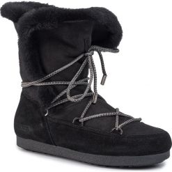 Śniegowce MOON BOOT - Far Side High Shear 242007004 Black. Czarne kozaki damskie Moon Boot, na zimę, ze skóry, bez obcasa, bez zapięcia. W wyprzedaży za 899,00 zł.