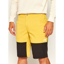Szorty sportowe The North Face Climb NF0A494ZN. Żółte spodnie męskie The North Face, m, bez wzorów, sportowe. W wyprzedaży za 169,00 zł.