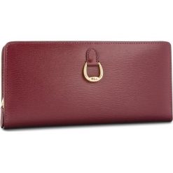 Portfele damskie: Duży Portfel Damski LAUREN RALPH LAUREN - Bennington 432688520010 Merlot