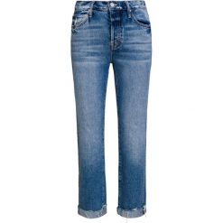 Jeansy MOTHER THE SCRAPPER CUFF ANKLE FRAY. Niebieskie jeansy damskie Mother. Za 1510,00 zł.
