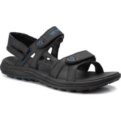 Sandały MERRELL - Cedrus Convert J289823C Black/Snrkl Blue. Czarne sandały męskie Merrell, ze skóry ekologicznej, bez zapięcia. Za 279,00 zł.
