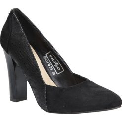 Czarne czółenka na słupku Casu DP27/16BK. Czarne buty ślubne damskie Casu, na słupku. Za 58,99 zł.