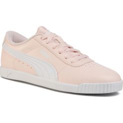 Sneakersy PUMA - Carina Slim SL 370548 06 Rosewater/Puma White. Różowe półbuty damskie Puma, ze skóry ekologicznej. W wyprzedaży za 199,99 zł.
