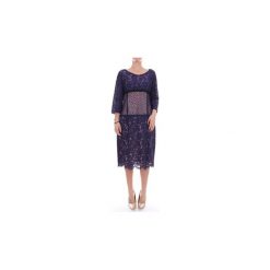 Sukienki krótkie Moschino A04356138. Niebieskie sukienki damskie MOSCHINO, bez wzorów, bez kołnierzyka, z krótkim rękawem, krótkie, mini. Za 1338,55 zł.