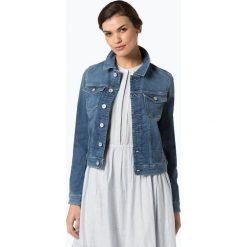 Marc O'Polo - Damska kurtka jeansowa, niebieski. Niebieskie kurtki damskie marki Marc O'Polo, m, bez wzorów, z jeansu, bez kaptura. Za 659,95 zł.