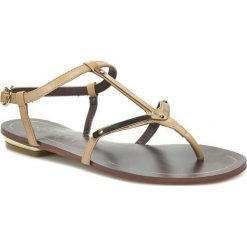 Klapki damskie: Japonki SCA’VIOLA – H1307-67 Beige
